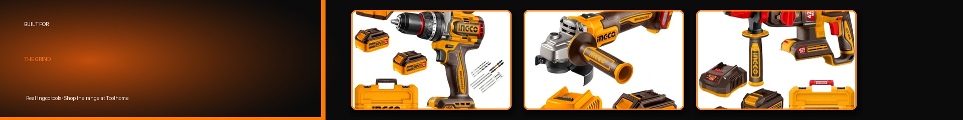 Ingco Tools brand banner